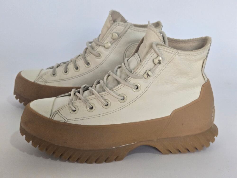 Converse Chuck Taylor Lugged Winter 2.0 Egret Women's 7.5 Men's 5.5